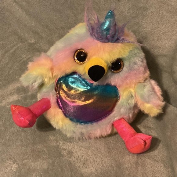 Rainbow Plush Lot - Set of 2 - Bird and Elephant - Picture 2 of 6